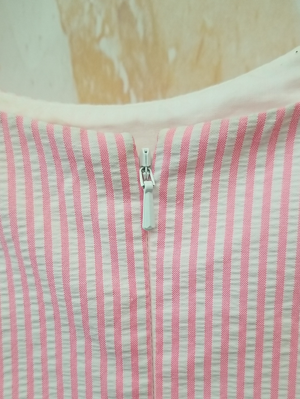 Lilly Pulitzer Pink Striped Seersucker Sundress - Picture 4 of 7